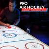 GoSports 48 Inch Air Hockey Arcade Table - Includes 2 Pushers, 3 Pucks, AC Motor, and LED Scoreboard - Oak view 2