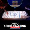 GoSports 48 Inch Air Hockey Arcade Table - Includes 2 Pushers, 3 Pucks, AC Motor, and LED Scoreboard - Oak view 3