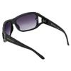 Southpole Women's 1098SP Embellished Wrap UV400 Protective Rectangular Sunglasses. Cool Gifts for Her, 59 mm, Black view 4