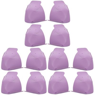 BESPORTBLE 6pairs Skates Toe Guards Professional Toe Caps Wear-Resistant Easy to Clean for Long Use