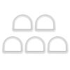 GLOGLOW DRing Tie Anchor, SemiCircular DRing Surfing Widely Used for Surfing (Grey) view 4