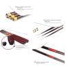 HARAY Fishing Rod Ultra Light Carbon Fiber Stream Fishing Rod 3.0M 3.6M 4.5M 5.4M 6.3M 7.2m Telescopic Carp Fishing Rod Hand Pole Telescopic Fishing Pole (Size : 3.0m) view 2