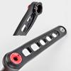 NaLsa MTB Crankset 40T 42T 44T 46T 48T Single Speed Round Chainring GXP Cranksets Hollow Integrated 165/170/172.5/175 Mm with Bottom Bracket (Color : 46T, Size : 172.5mm) view 4