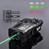 Metal RD X Box Laser Sightswith IR Laser + Red/Green/Blue Laser Sight3-Level Brightness Adjustablewith Pressure Switchfor 23mm Rail view 2