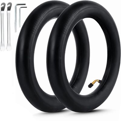 Cooryda Inner Tire,10x2.125 Inner Tube for Electric Scooter Tire Replacement Wheels with 0 Valve Stem for 10inch Tires with 6inch Rims(2 inner)