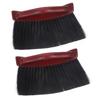 BESPORTBLE 2pcs Pool Table Brush Handle Bristles for Deep Cleaning Essential Billiards Accessory for Use and Home Keeps Table and Rails Dirt view 1