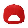 Baseball Cap Personalized Custom Design Custom Hat Youth Personalized Baseball Hat for Women Couple Boys Men Red view 2