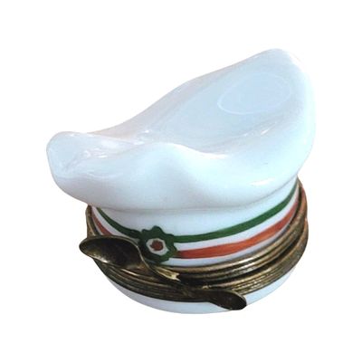 Limoges Chef Hat Box for Culinary Enthusiasts