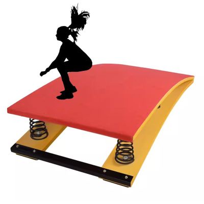Gymnastics Springboard,Heavy Duty Vault Spring Board for Kids Teen Adults, Anti-Skid Springboard, Steel Spring and Jump Pad, Vault Gymnastics Equipment for Sports Club/Martial