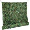 LTSRLL Windbreak Shade Netting Lightweight Durable Camouflage Net Blinds Concealment Net for Camping Military Hunting Bed Curtain Theme Party (Color : Woodland, Size : 3x3.5m/10x11.5ft) view 1