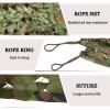 LTSRLL Windbreak Shade Netting Lightweight Durable Camouflage Net Blinds Concealment Net for Camping Military Hunting Bed Curtain Theme Party (Color : Woodland, Size : 3x3.5m/10x11.5ft) view 3