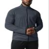 Zengjo Mens Track Jacket Lightweight(Grey,XL) view 2