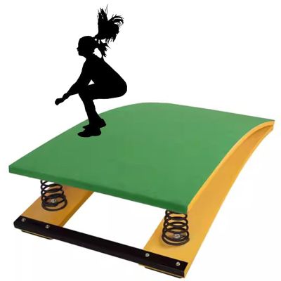 Gymnastics Springboard,Heavy Duty Vault Spring Board for Kids Teen Adults, Anti-Skid Springboard, Steel Spring and Jump Pad, Vault Gymnastics Equipment for Sports Club/Martial