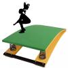 Gymnastics Springboard,Heavy Duty Vault Spring Board for Kids Teen Adults, Anti-Skid Springboard, Steel Spring and Jump Pad, Vault Gymnastics Equipment for Sports Club/Martial view 1