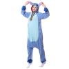 HANZEJINL Stitch Adult Onesie Halloween Cosplay Animal Onesie Pajamas For Women view 1