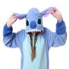 HANZEJINL Stitch Adult Onesie Halloween Cosplay Animal Onesie Pajamas For Women view 3