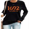 1692 They Missed One Shirt Plus Size Womens Halloween Long Sleeve Vintage Funny Shirts Tops view 1
