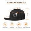 with God All Things are Possible Christian Faith,Christ Hats Mens Snapback Flat Bill Brim Hats for Men Black Snap Backpack Dad Life Jesus Christian Crosses Fitted Hat Baseball Cap view 2