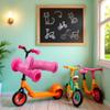 1 Pair Cute Cat Scratcher Design Bike Grips Kids Pink Non Slip TPR Handle Grips,Bicycle Handlebar Grips,Mountain Grips Lock on,for Boys Girls Scooter,Balance Bike Parts and Components view 4