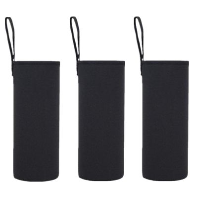 candygirlft Water Bottle Carrier Bag, 25 oz Neoprene Sleeve 24oz Sports Bottle Accessories for Hiking & Travelling (24 oz-3pk)