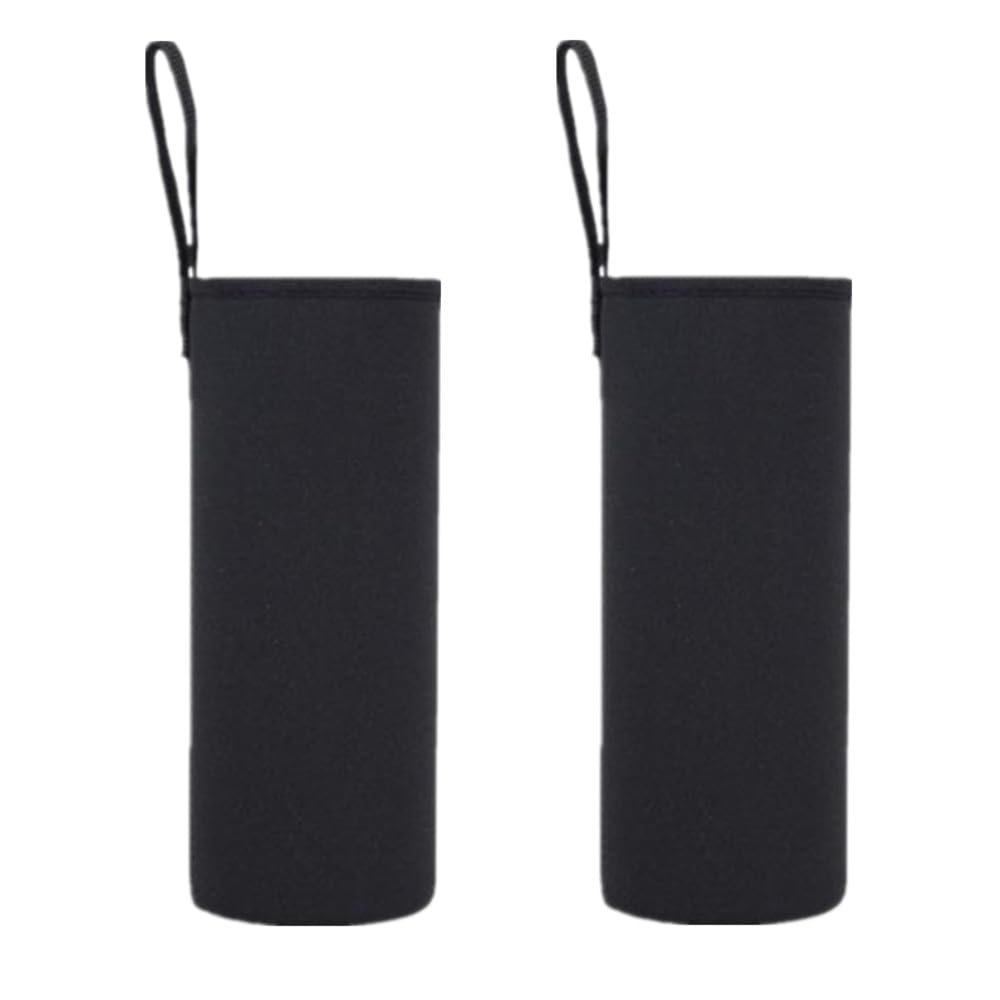 candygirlft Water Bottle Carrier Bag 25 oz, Water Bottle Sleeve 24oz, water bottle cover, Neoprene Sleeve Sports Water Bottle Accessories for Hiking Travelling (24 oz-2pack)