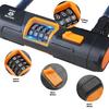 Akso Aoyupe Bright Black Silicone 4-Digit Resettable Combination Heavy Duty Anti-Theft Locks and 12mm x1.2m Cable,U-Lock with Sturdy Mounting Bracket,for Mountain Bikes,1 Set view 4