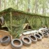 ELZEM Green Camo Netting for Kid, Outdoor Sunscreen Net for Camping Theme Party Decoration, 1M 1.5M 2M 2.5M 3M 3.5M 4M 4.5M 5M 6M 7M 8M 9M 10M 12M 15M 20M (Size : 4x4m/13.1x13.1ft) view 3