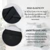 KAREN SPACE Men's Briefs Underwear Ice Silk Ultra-Thin Seamless Panties Mens Bikini, A1-1917SJ-Black,Large view 3
