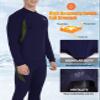 MEETYOO Thermal Underwear for Men,Mens Base Layer,2 Sets Long Johns Hunting Gear view 4