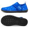 Rechtmien Boys Kid Todder Water Shoes Swim Water Park Barefoot Sports Cute Beach Shoes Non-Slip Lightweight Quick Dry Pool Garden Aqua Shoes Shark 2 Big Kid view 2