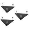 BESPORTBLE 3pcs Sports Display Stand Elegant Holder for Soccer Basketball Softball More Compact Easy to Clean for Showcasing Collections view 1