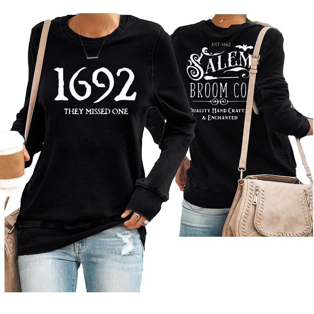 1692 - Halloween '62 - One They Missed & Sweaters - Women's Vintage Sweatshirts & Long Sleeves