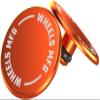 Wheels Manufacturing Wheels Manufacturing Standard Thru Axle Cap Set - Orange view 1