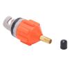 CHICIRIS Oar Valve Adapter High Pressure Heavy Duty Oar Plate Pump Adapter Portable Threaded Connection Leakproof Boats (Orange view 3