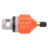 CHICIRIS Oar Valve Adapter High Pressure Heavy Duty Oar Plate Pump Adapter Portable Threaded Connection Leakproof Boats (Orange view 4