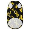 Yellow Ribbon Medical HIV Dog Shirts Pet Clothes Summer T Shirts Breathable Pullover Sleeveless Tank Top for Small Puppy Cats view 2