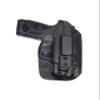 Aggressive Concealment Tuckable Inside Carry IWB Kydex Holster fits Ruger Security 380 (Carbon Fiber, Right)