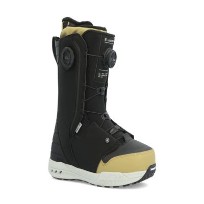 Ride Lasso Pro Mens Snowboard Boots, 9.5, Black