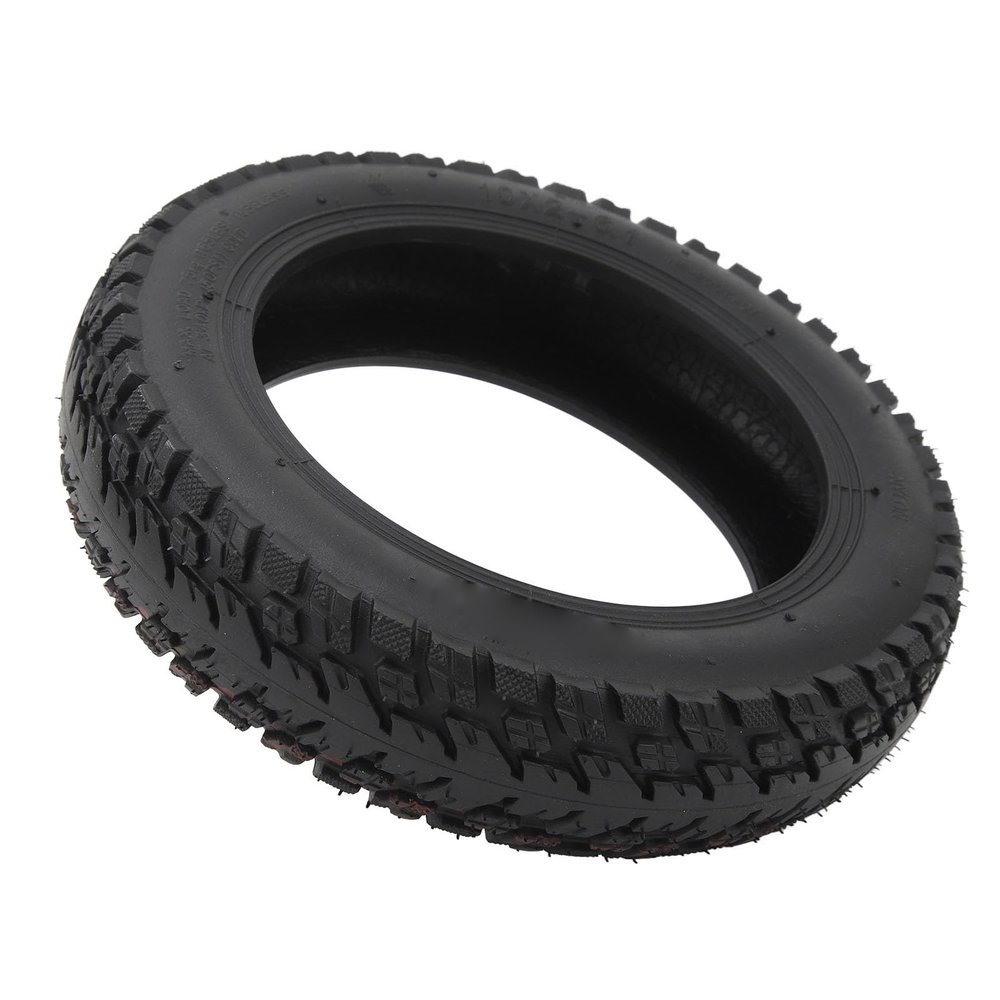 10x26.1 Scooter Tire Replacement, Rubber Electric Scooter Vacuum Tire with Impact and Excellent Grip for Safe Driving
