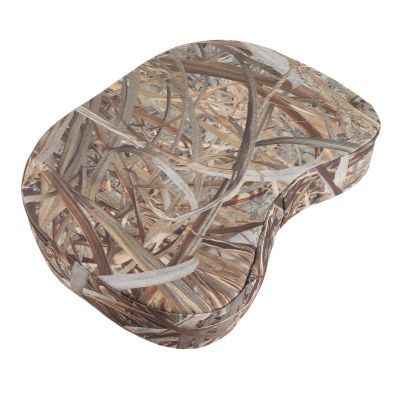 GLOGLOW Outdoor Seat Cushion, Concave Design Portable Hunting Seat Cushion Foam Padded Zippered Hunting Seat Cushion with Handle for Hunting, Camping, Stadium, Outdoor Sports, Fishing