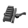 TPO QT05-5 0.5" 5-Slot Low Profile Picatinny Riser Mount with Quick Release for Red Dots, Scopes, Optics, Flashlight (1PC) view 4