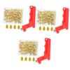 BESPORTBLE 3 Sets Golf Shoe Spikes Replacement Track Spikes Carbon Fiber Shot Put Shoes Replacement view 1