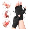 Airshi Gym Gloves, Wide Application Washable Copper Fiber Fitness Gloves 1 Pair Comfortale for Outdoor (M) view 4