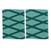 GLOGLOW Tennis Racket Grip Tape, 2Pcs Soft Heat Shrink Polyolefin Tennis Racket Grip for Horizontal Racket (Green) view 1