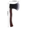 Aiffort Halloween Foam Axe Fake Axe Hatchet Props Realistic Felling Axe for Halloween Costume Cosplay Party Trick Props 1Pcs view 3