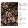 BASSDASH Camo Netting Camouflage Mesh Water Resistant for Hunting Blind Party (Autumn Forest, 5x32.8ft (1.5x10M)) view 2