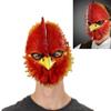 GOODKSSOP Cool Cosplay Animal Red Chicken Rooster Beak Head Funny Halloween Mask Full Face Carnival Prom Ball Party Mardi Gras Christmas Xmas Costume Decoration Prop view 4