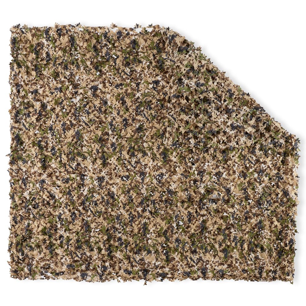 BASSDASH Camo Netting Camouflage Mesh Water Resistant for Hunting Blind Party (Highland, 5x16.4ft (1.5x5M))