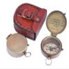 Brass Compass for Religious Gifts, Confirmation Gifts, Baptism Gifts, Best Easter, Christian Gifts for Men, Catholic Gifts, Birthday Gifts, Gifts for Teen Age, Graduation Gifts. (Psalm) view 3