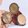 Brass Compass for Religious Gifts, Confirmation Gifts, Baptism Gifts, Best Easter, Christian Gifts for Men, Catholic Gifts, Birthday Gifts, Gifts for Teen Age, Graduation Gifts. (Psalm) view 4